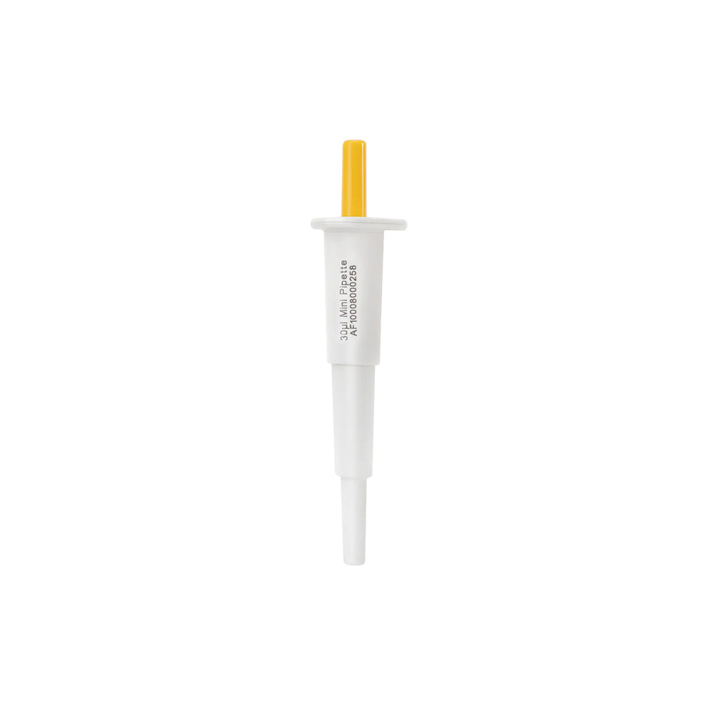 迷你移液管(標準型號),30μL,黃色