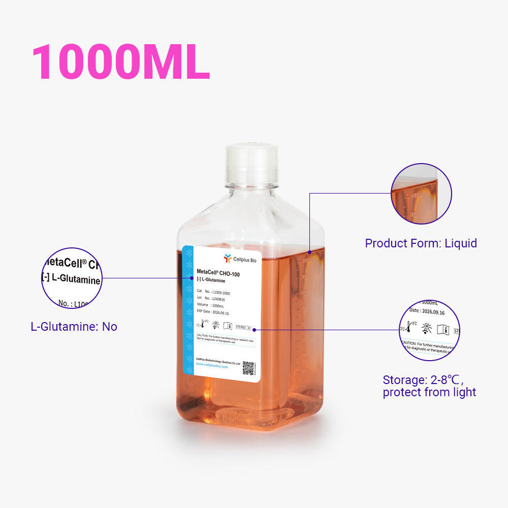 MetaCell®CHO-100 培養基,1000ml 液體