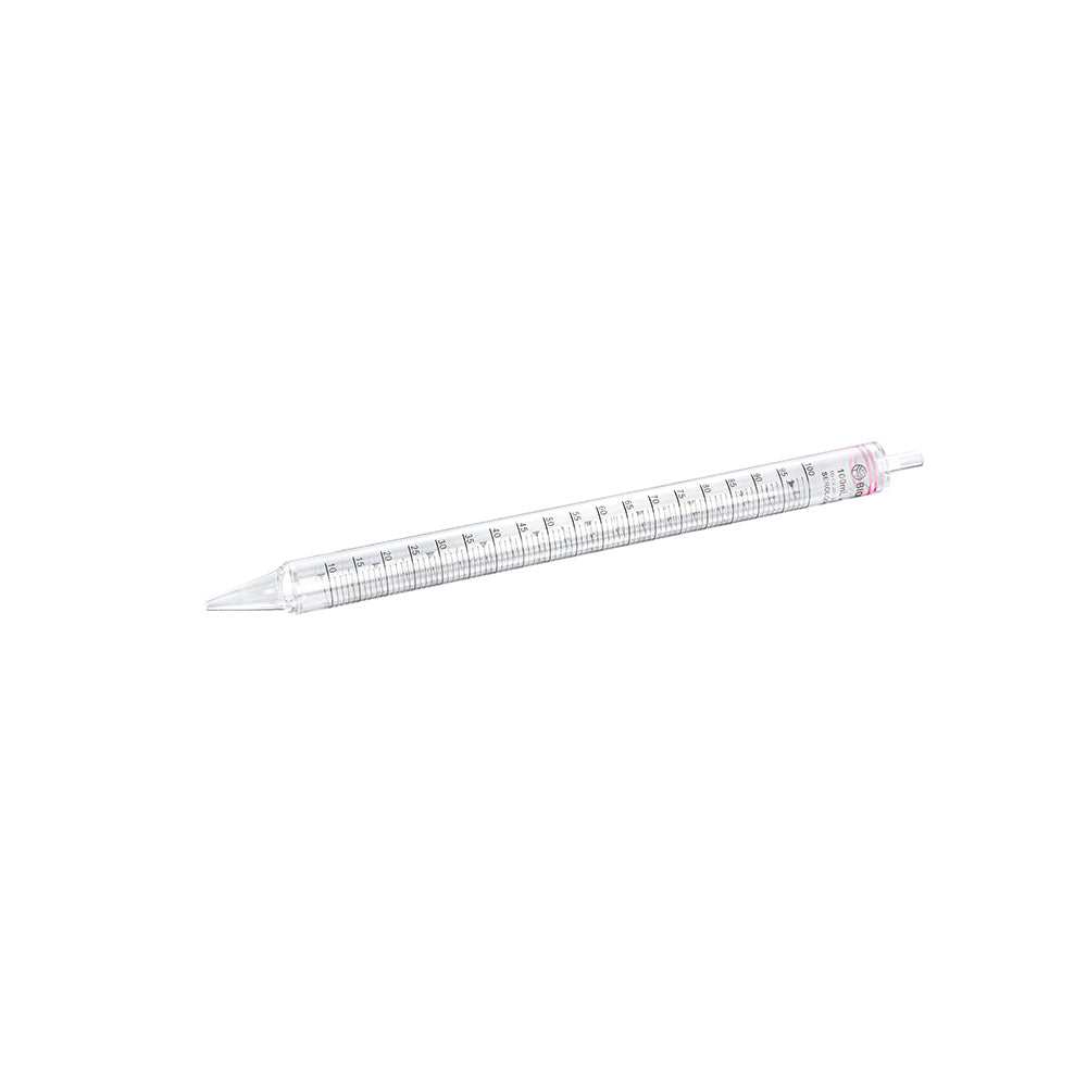 Serological Pipets, 100 mL, Graduation 1 mL, Pink Color code, non-Sterile, 60piece(s)/case