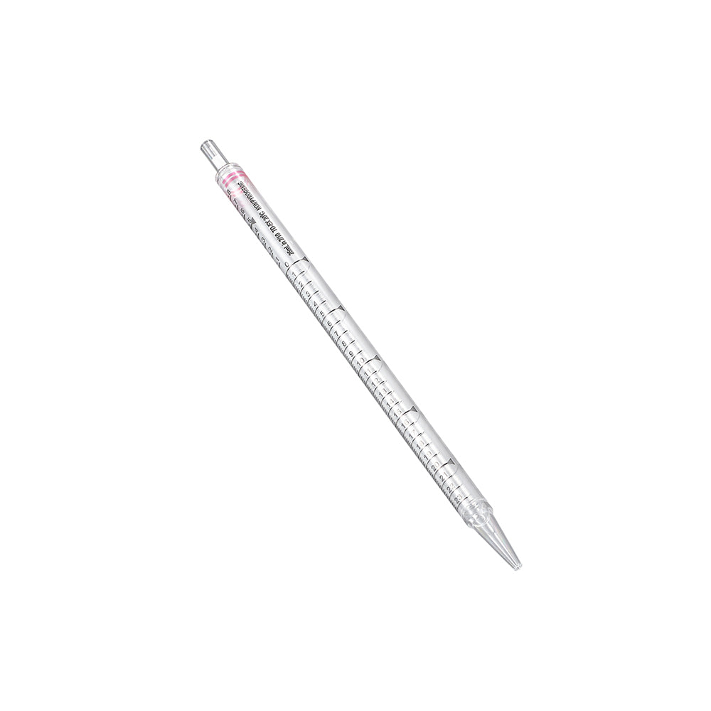 Serological Pipets, 25 mL, Length: 338.9 mm, Graduation 2/10 mL, Red Color code, Sterile, 150piece(s)/case