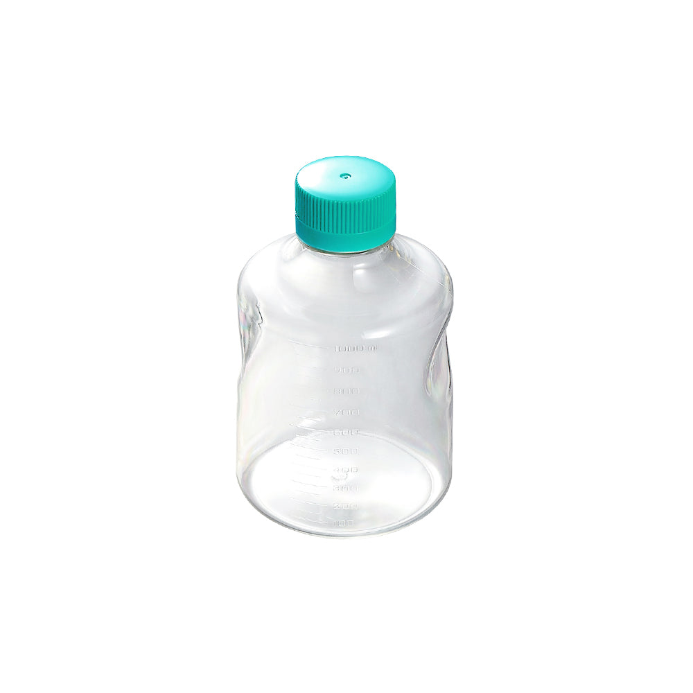 GPPS Sterile Chemical-Resistant 1000 mL Solution Bottles for Cell Culture