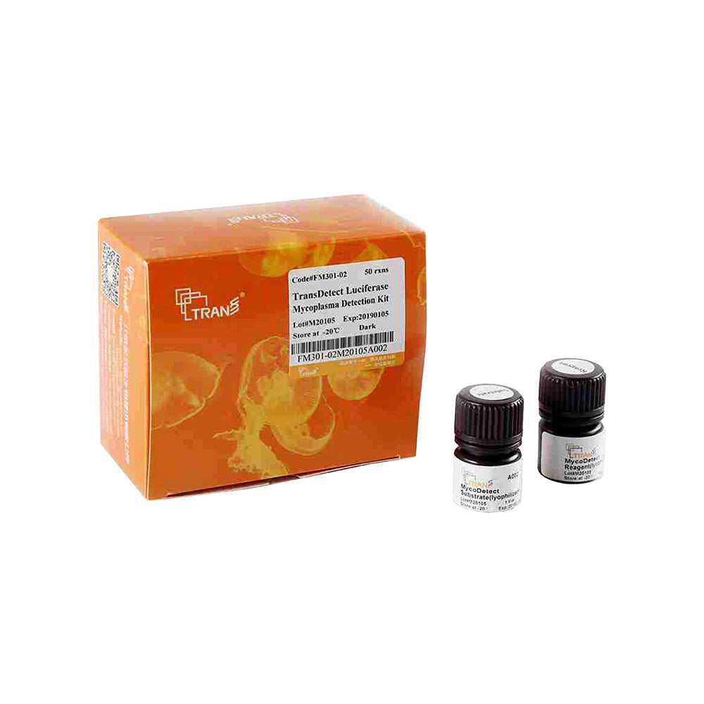 TransDetect® 螢光素酶支原體檢測試劑盒 - 50 次反應