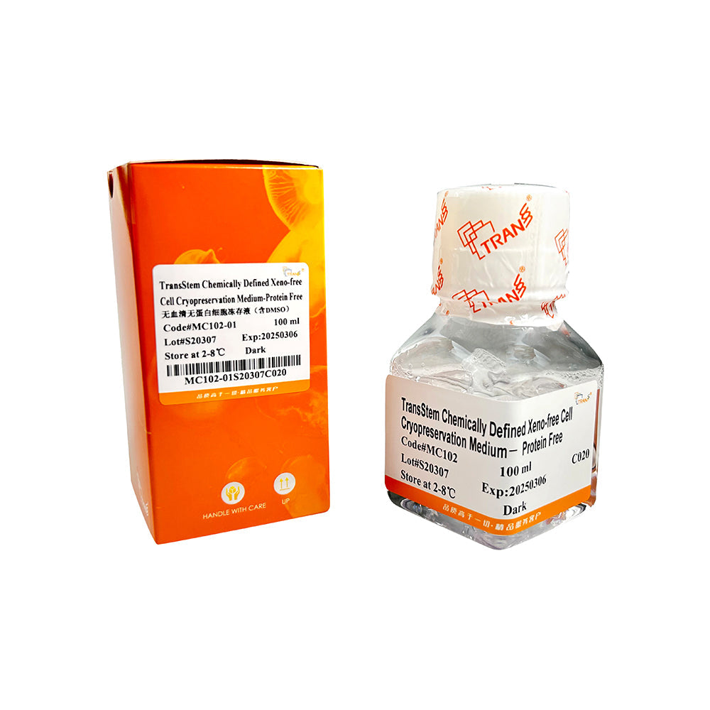TransSteme® 化學定義的無異種細胞冷凍保存介質-無蛋白(含 DMSO),5 毫升