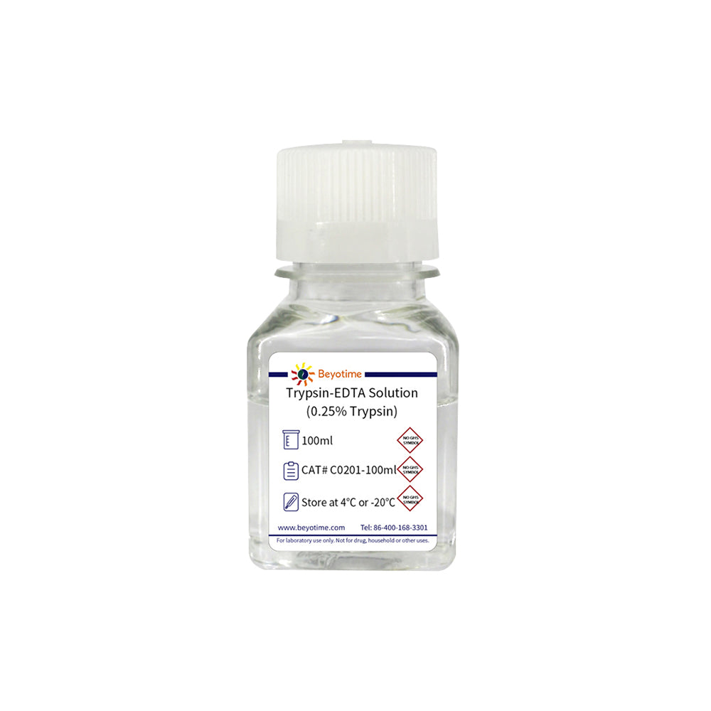 Trypsin-EDTA Solution (0.25% Trypsin) - 100 mL