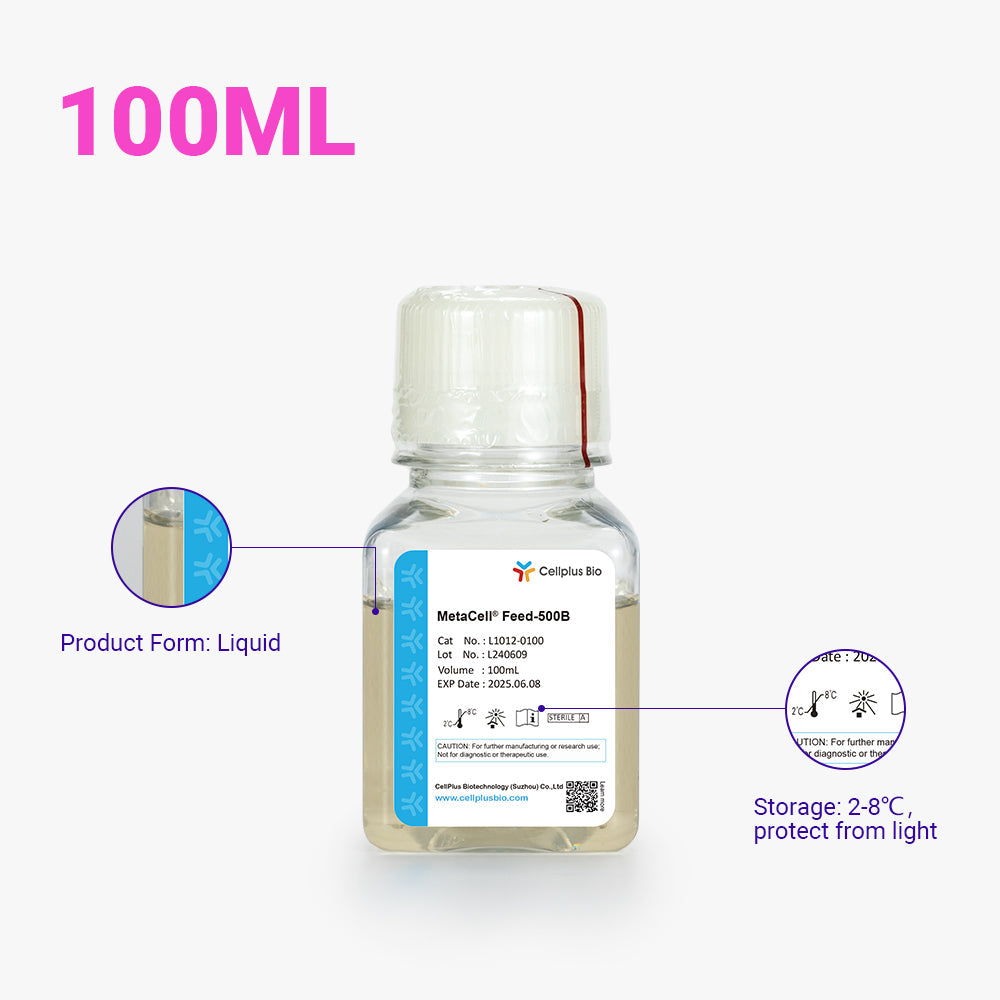 MetaCell®CHO-Feed-500B，100ml 液體