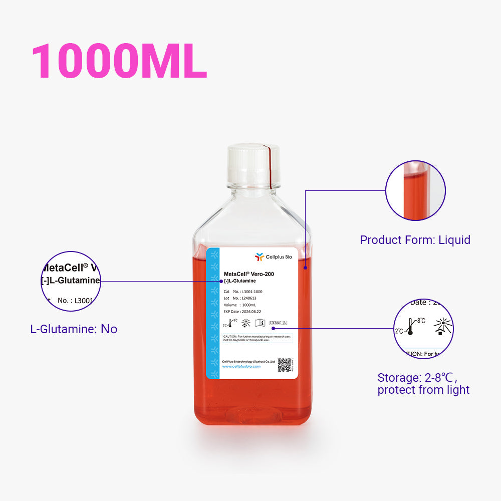 MetaCell® Vero-200，1000ml 液體