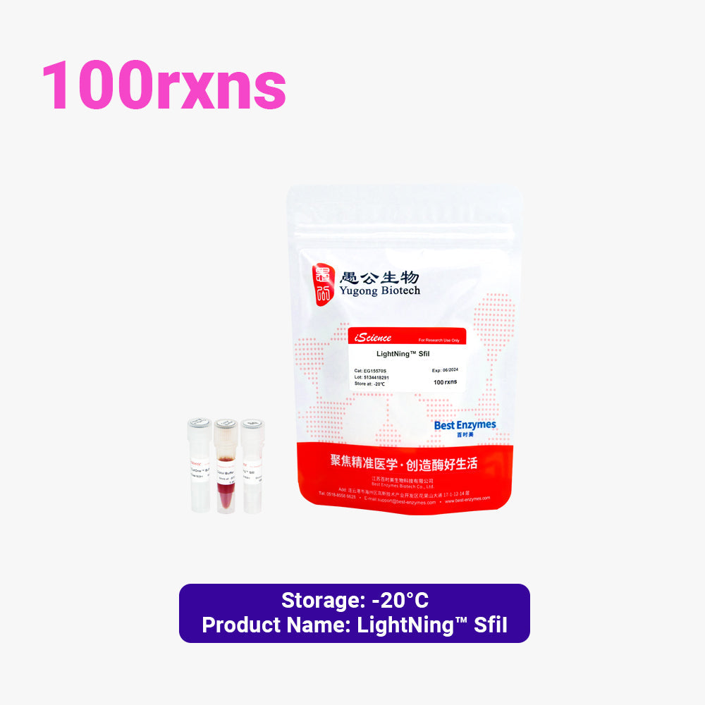 LightNing™ SfiI 限制酶，100 次反應，1 次反應/μl