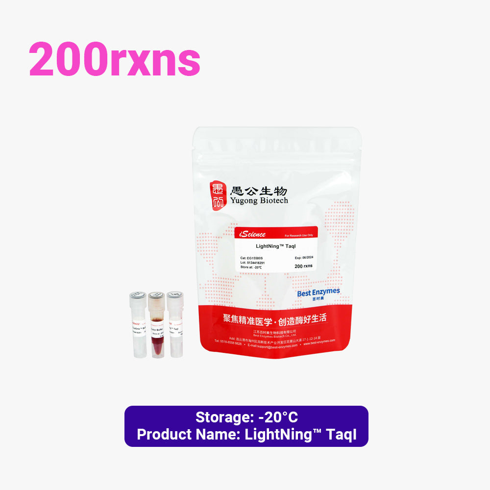 LightNing™ TaqI 限制酶，200 次反應，1 次反應/μl