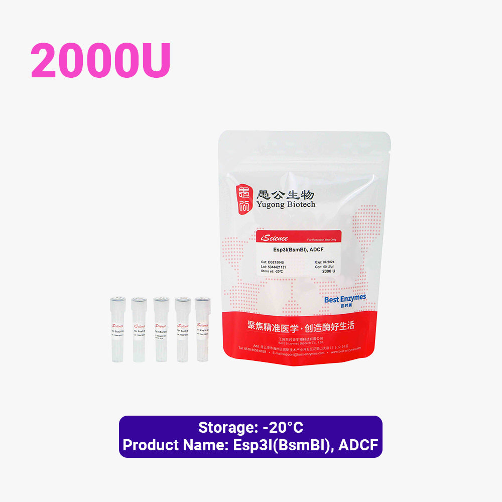 Esp3I（BsmBI），ADCF限制性酶，2000 U，10 U/μl