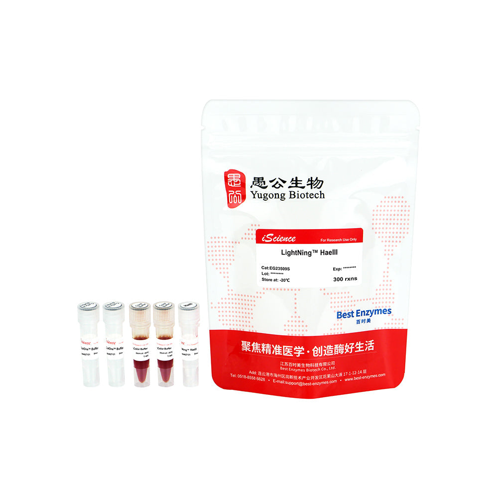 LightNing™ HaeIII 限制酶，300 次反應，1 次反應/μl