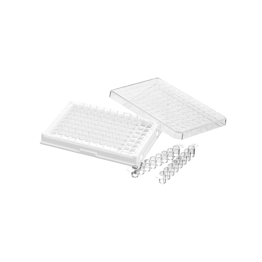 96 Well Detachable Flat Bottom ELISA Plates, Sterile