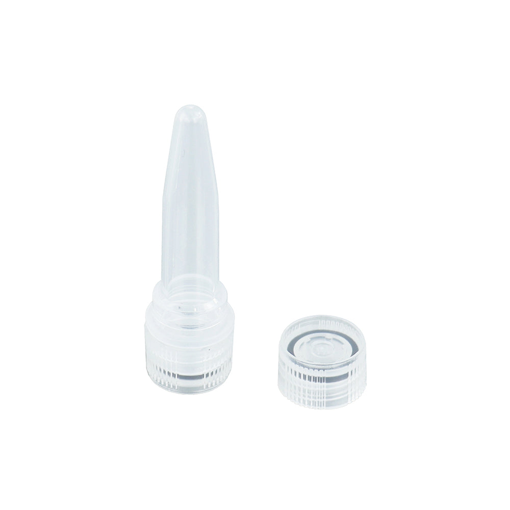 冷凍小瓶，1.5 毫升，錐形，已滅菌，無 DNA/Rnase，無熱原，1000 件/箱