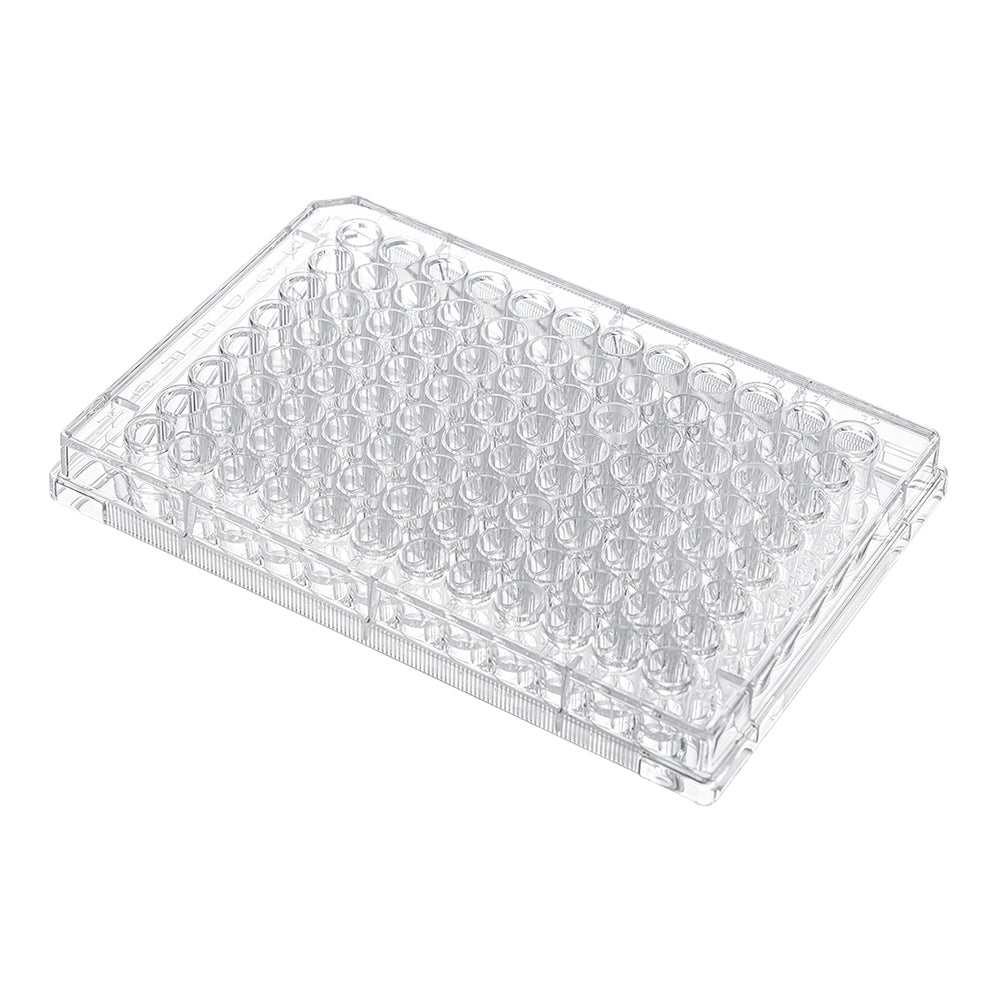 Cell and Tissue Culture Plates, 96 well, Flat Bottom, TC treated, Sterile, Blister Packaging(triple bags packaging), 100piece(s)/case