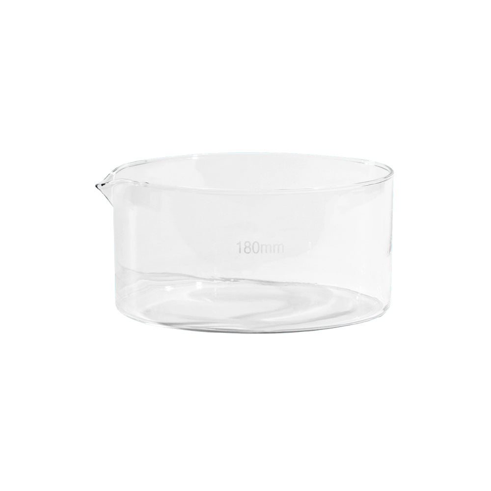 Crystallizing Dish, with Spout, Borosilicate 3.3 Glass, Top OD 150mm, 75mm H, 48 pcs/case