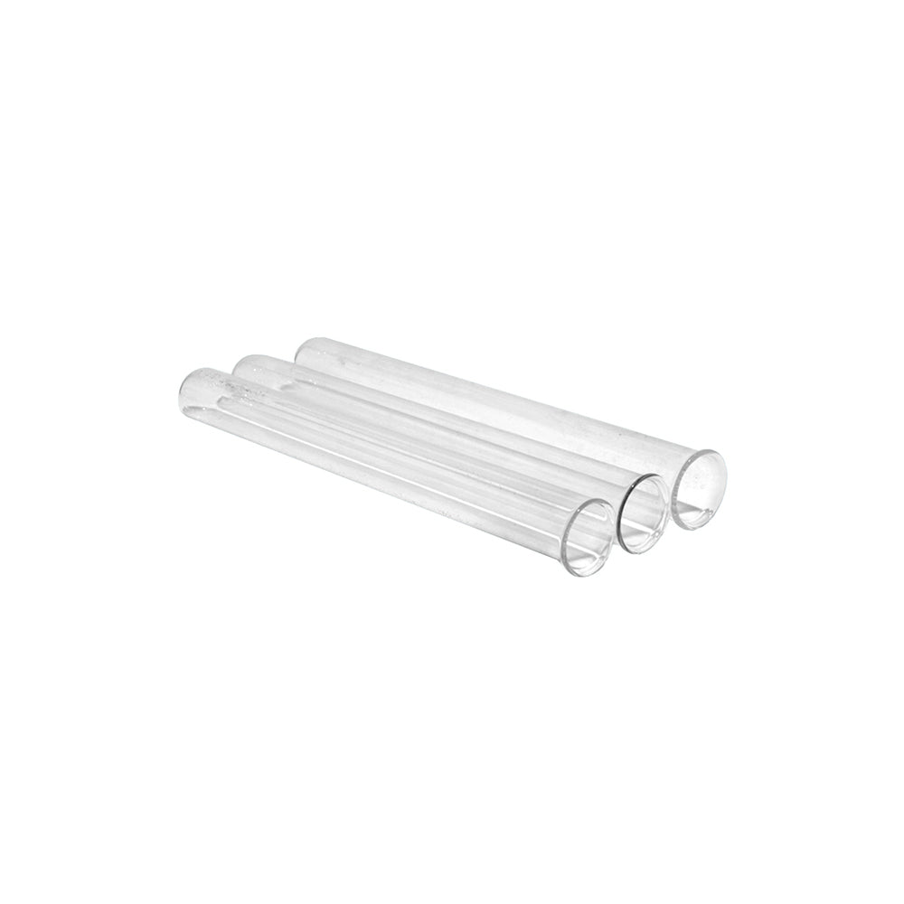 Test Tube, Plain, With Rim, Borosilicate 3.3 or Soda Glass, OD 18mm, L 180mm, 600 pcs/case
