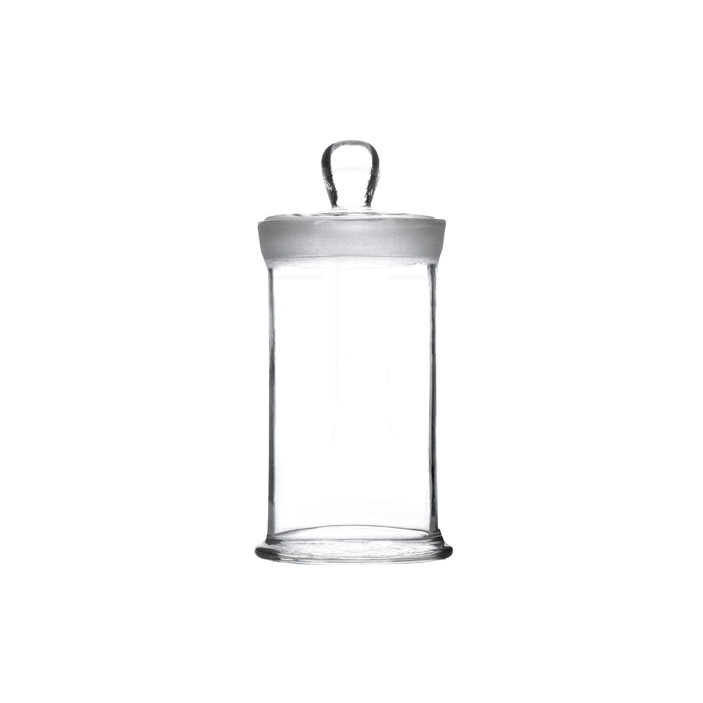 Specimen Jar, with Knob and Ground Glass Stopper, OD 90mm, H 350mm, 12 pcs/case