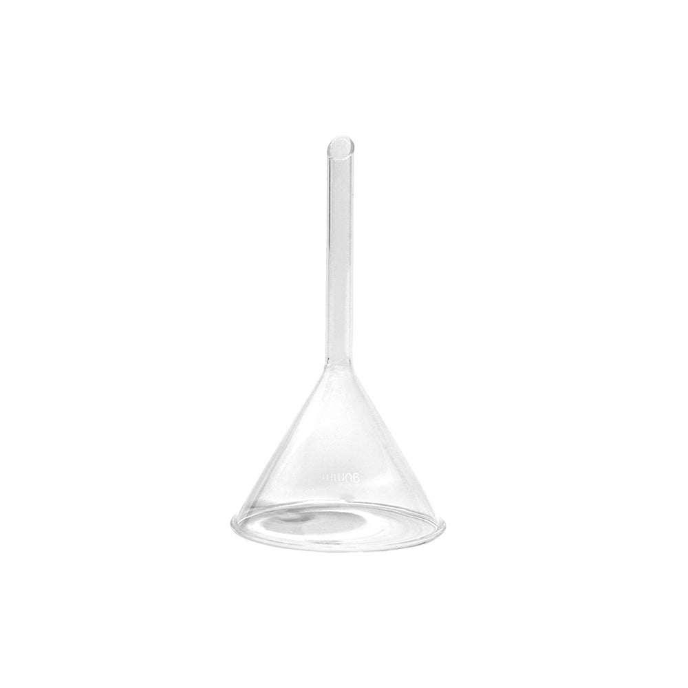 Funnel, Short Stem, 60°, Borosilicate 3.3/Neutral Glass, D 150mm, Bottom OD 17mm, Tube L 150mm, 24 pcs/case