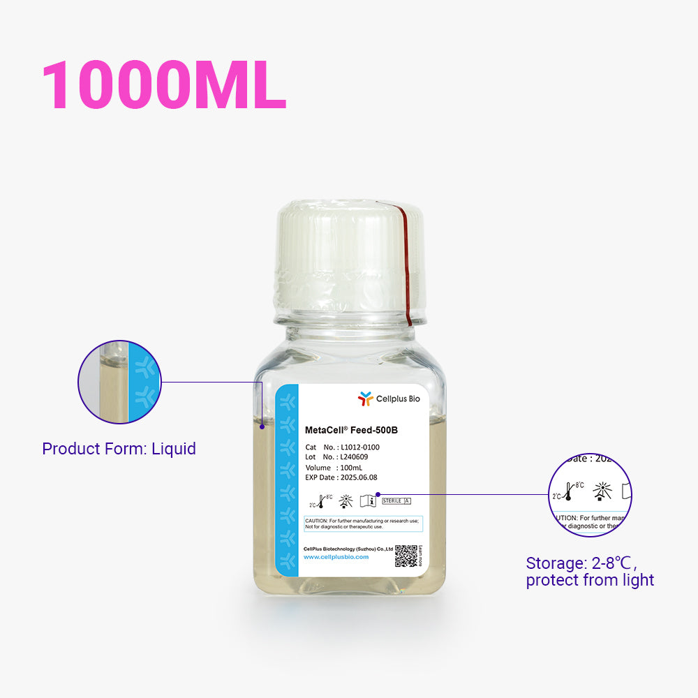 MetaCell®CHO-Feed-500B，1000ml 液體