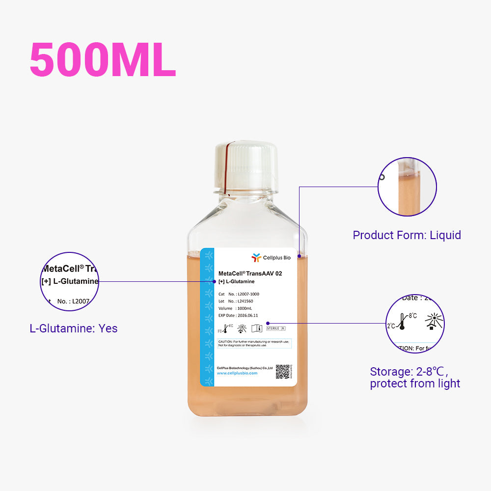 MetaCell® TransAAV 02，500ml 液體