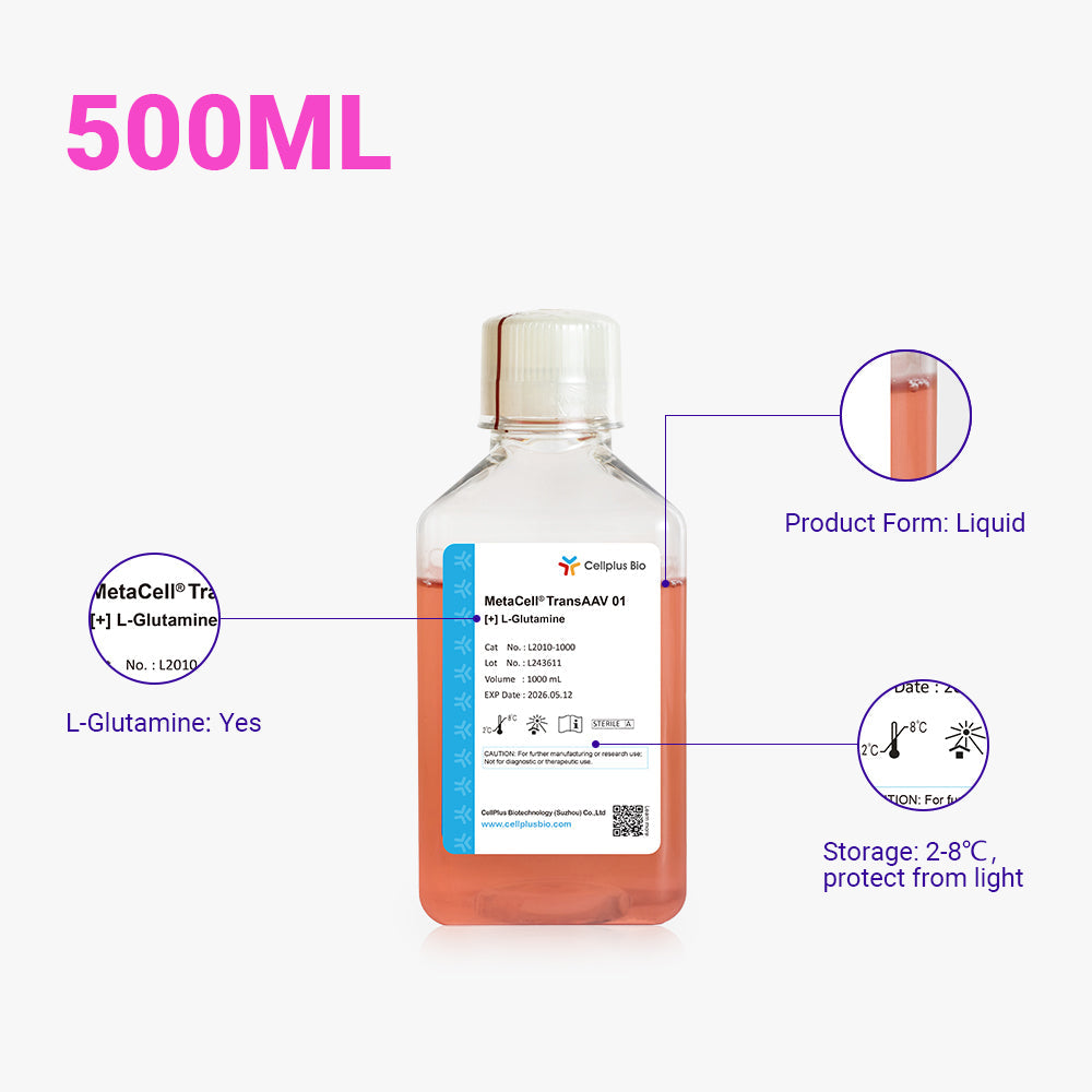 MetaCell® TransAAV 01，500ml 液體