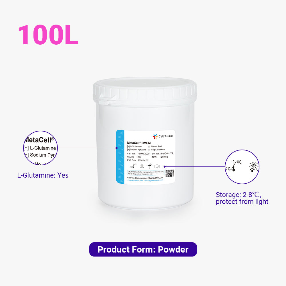 MetaCell® DMEM，100L 粉末