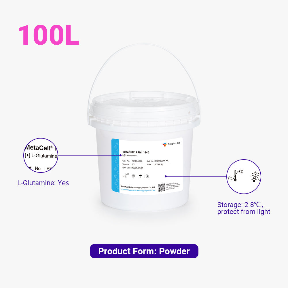 MetaCell® RPMI 1640，100L 粉末