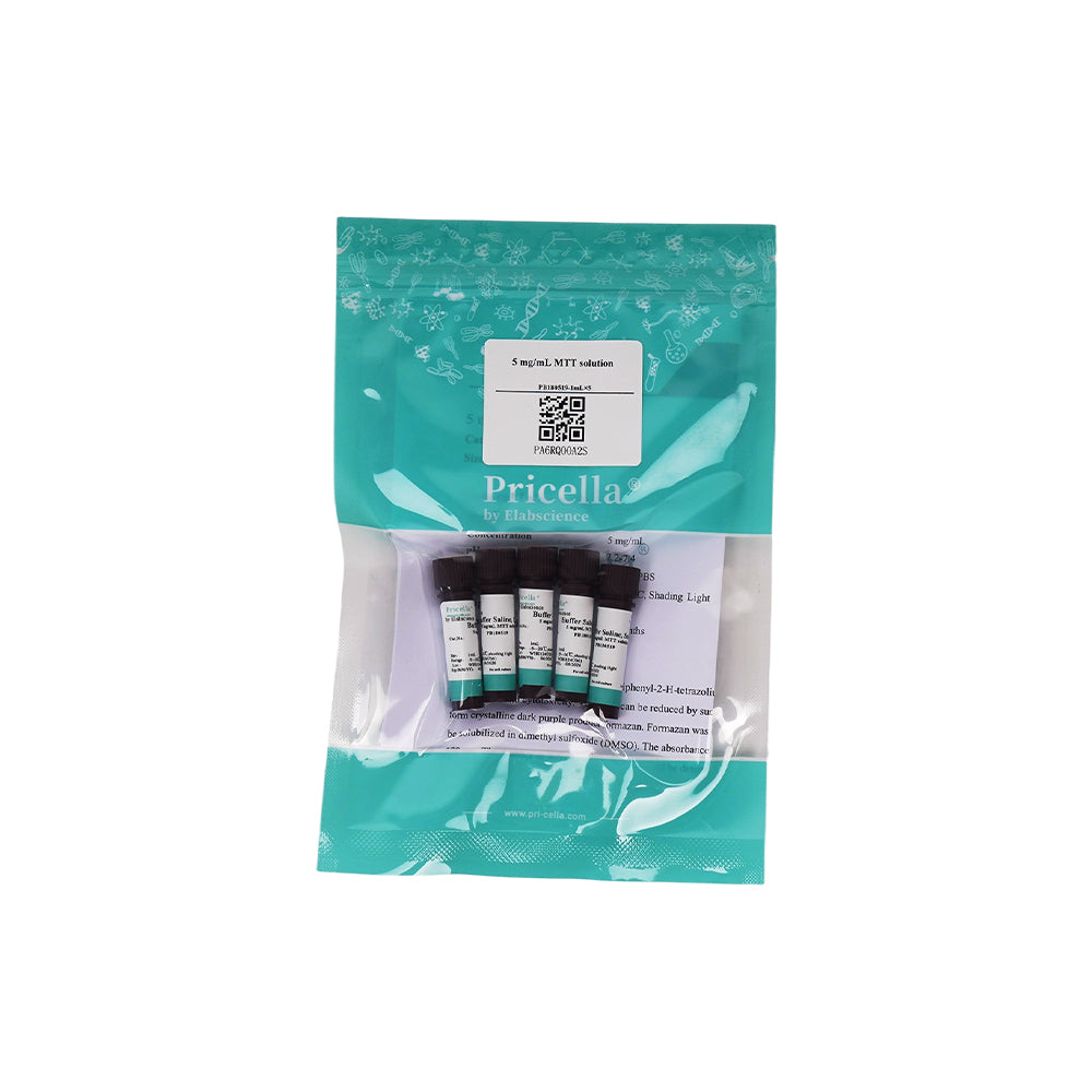 5 mg/mL MTT solution, 1mL×5