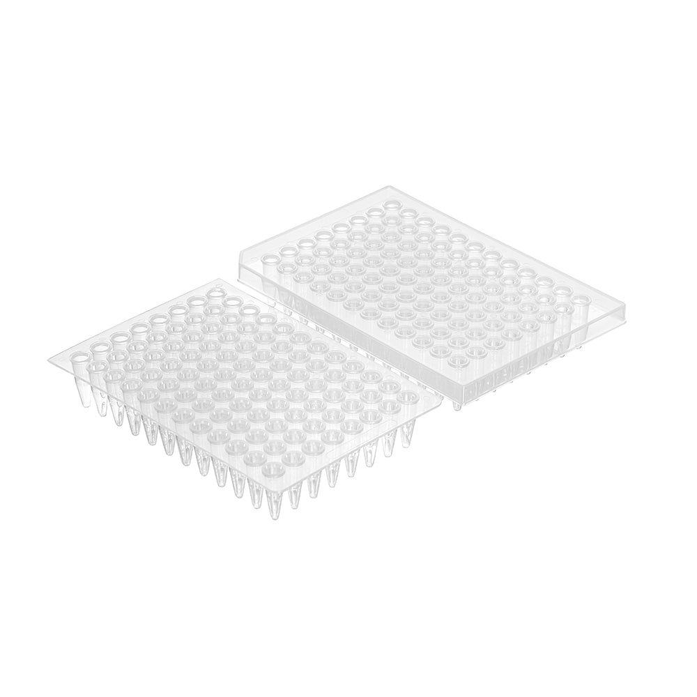 PCR Plates, 0.2 mL, 96 well, Non-skirted, Non-Sterile, Natural color, 100piece(s)/case