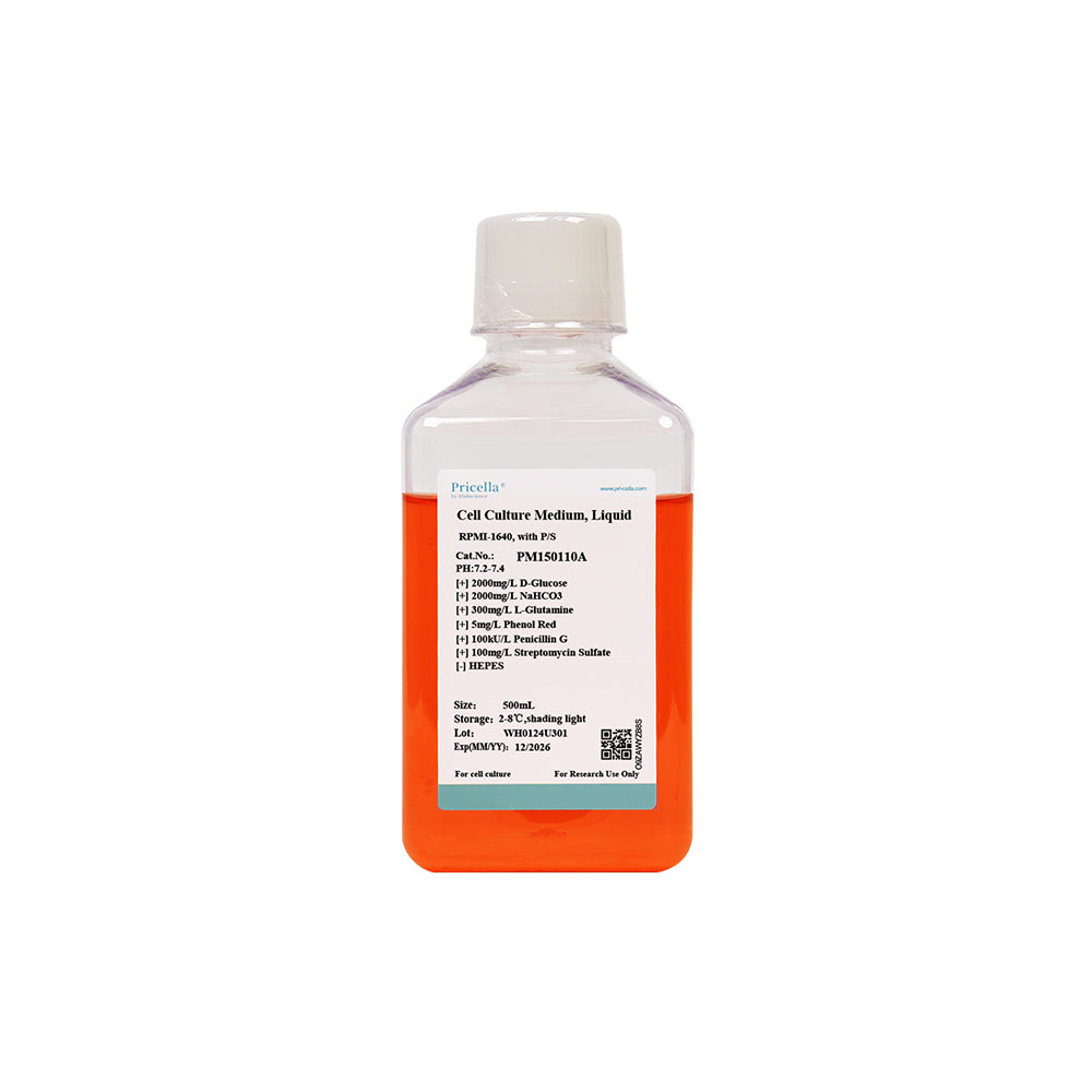 RPMI-1640, with P/S, 500mL