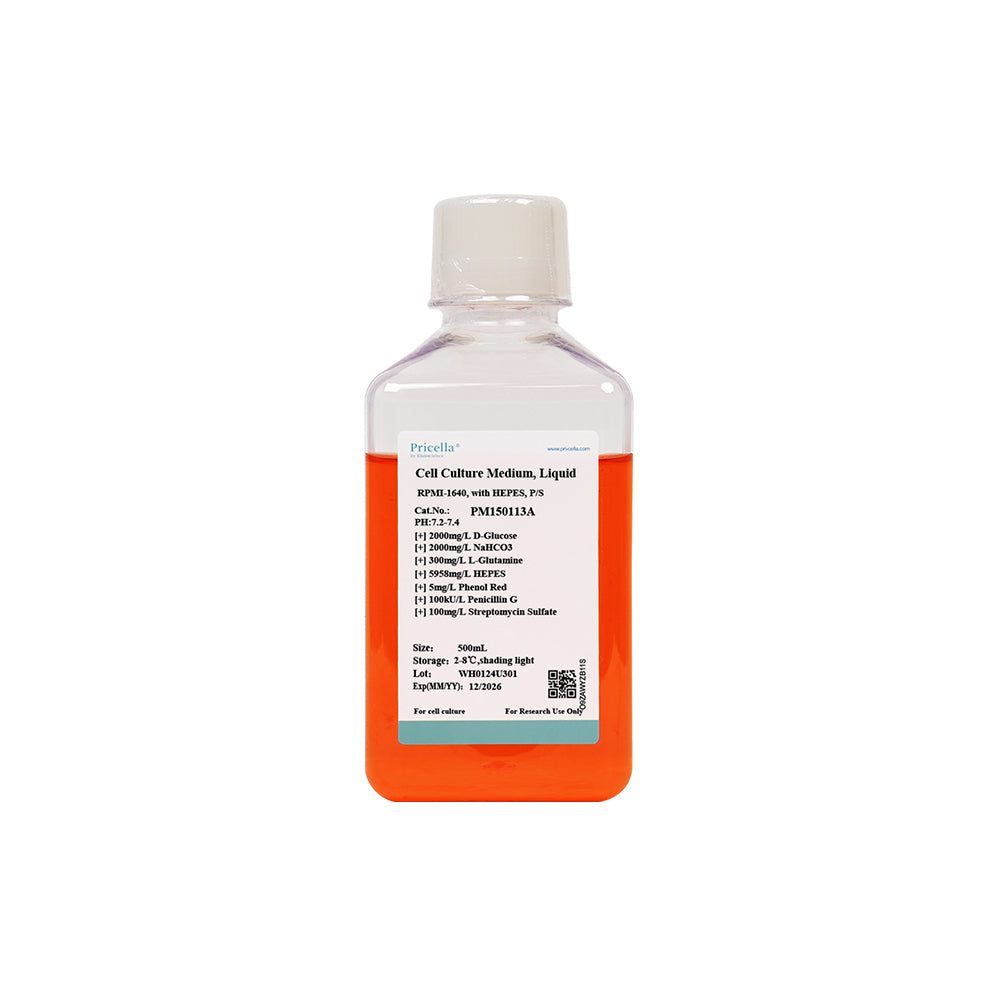 RPMI-1640, with HEPES, P/S, 500mL