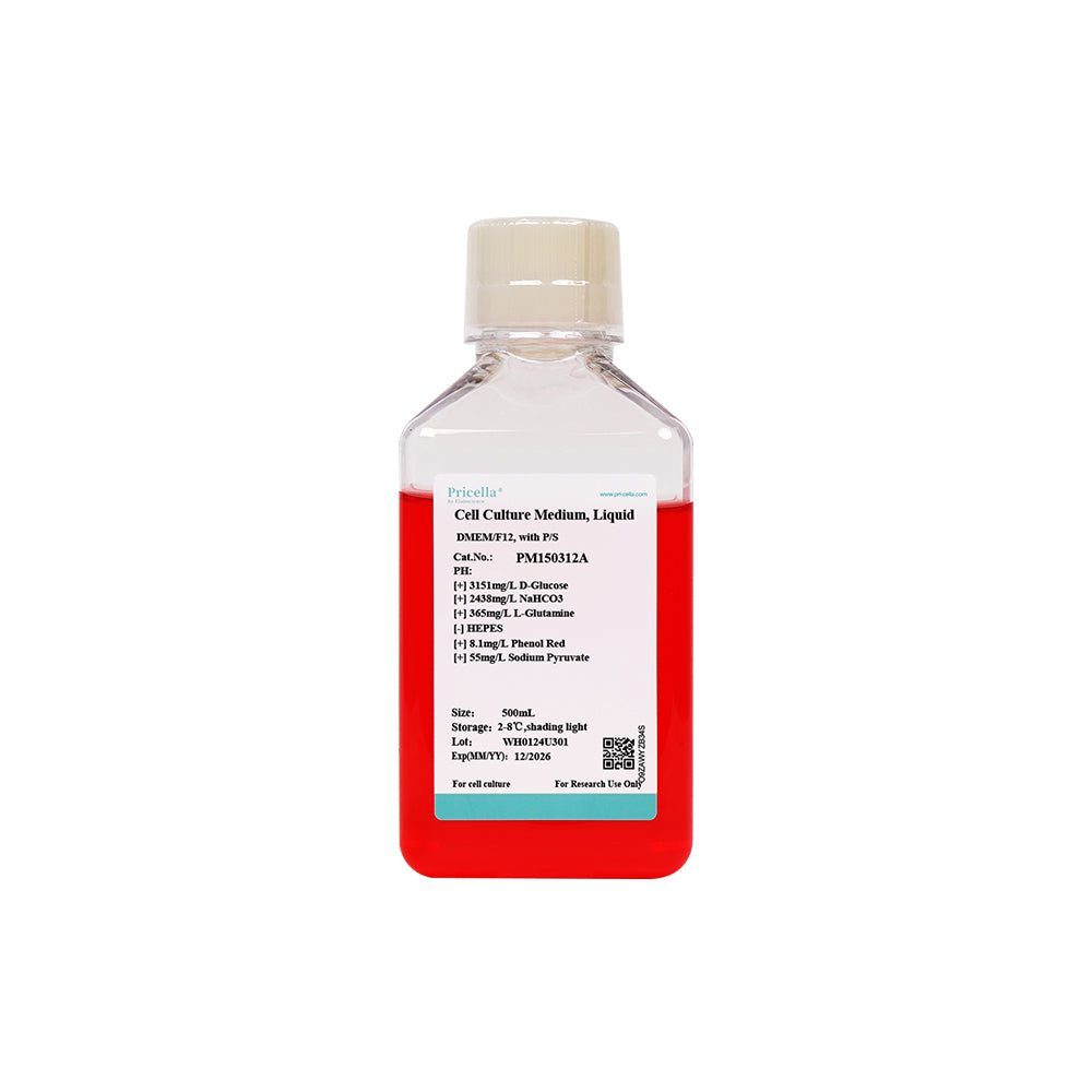 DMEM/F12, with P/S, 500mL