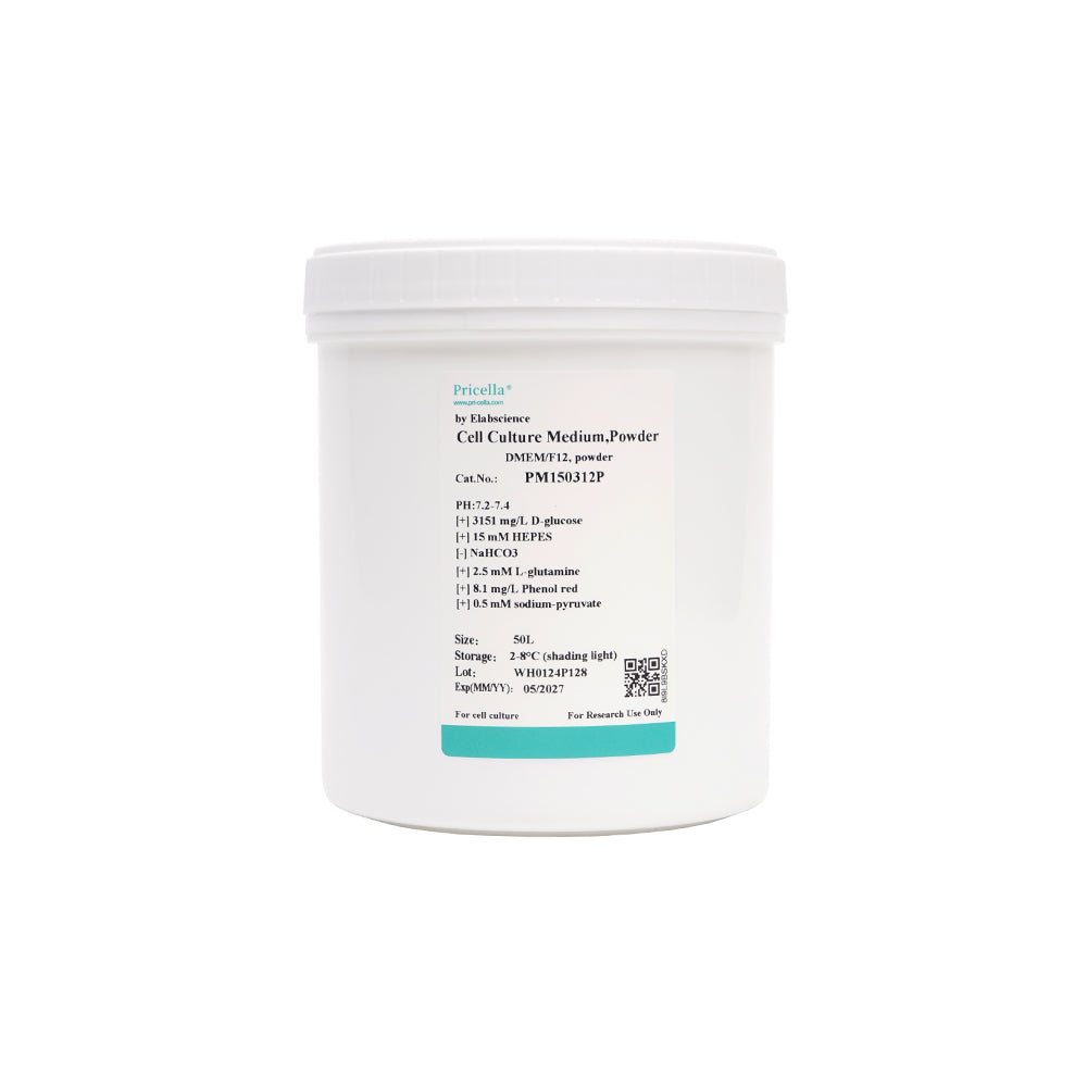 DMEM/F12, powder, 5×1L