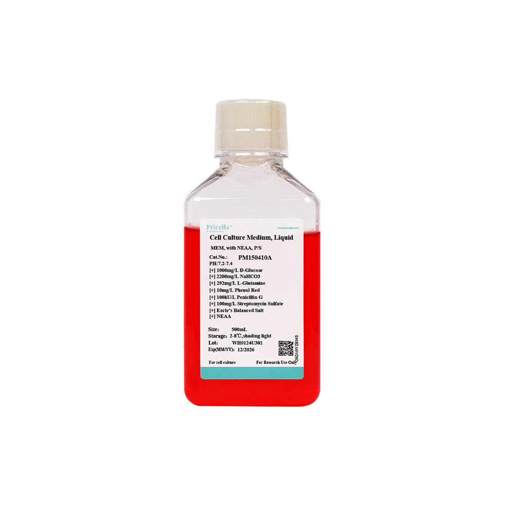 MEM, with NEAA, P/S, 500mL