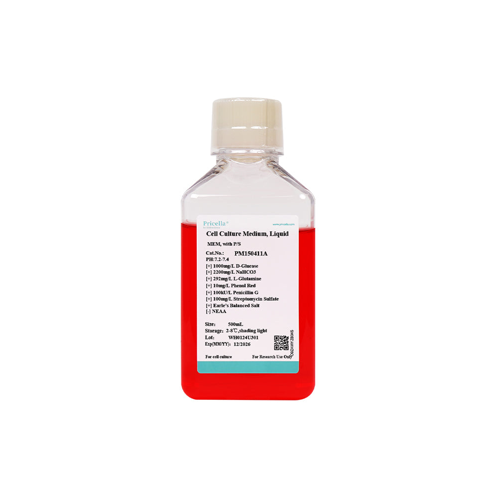 MEM××, with P/S, 500mL