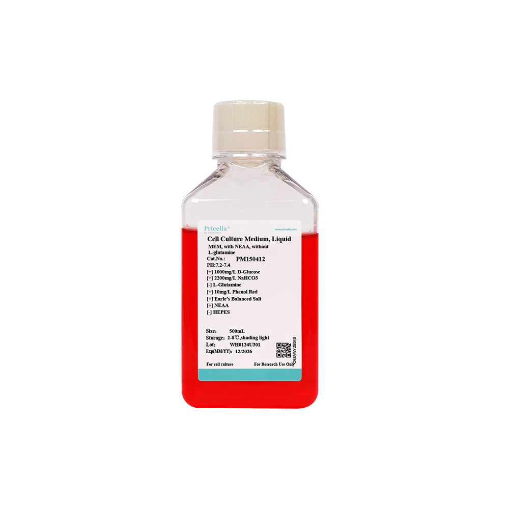 MEM, with NEAA, without L-glutamine, 500mL