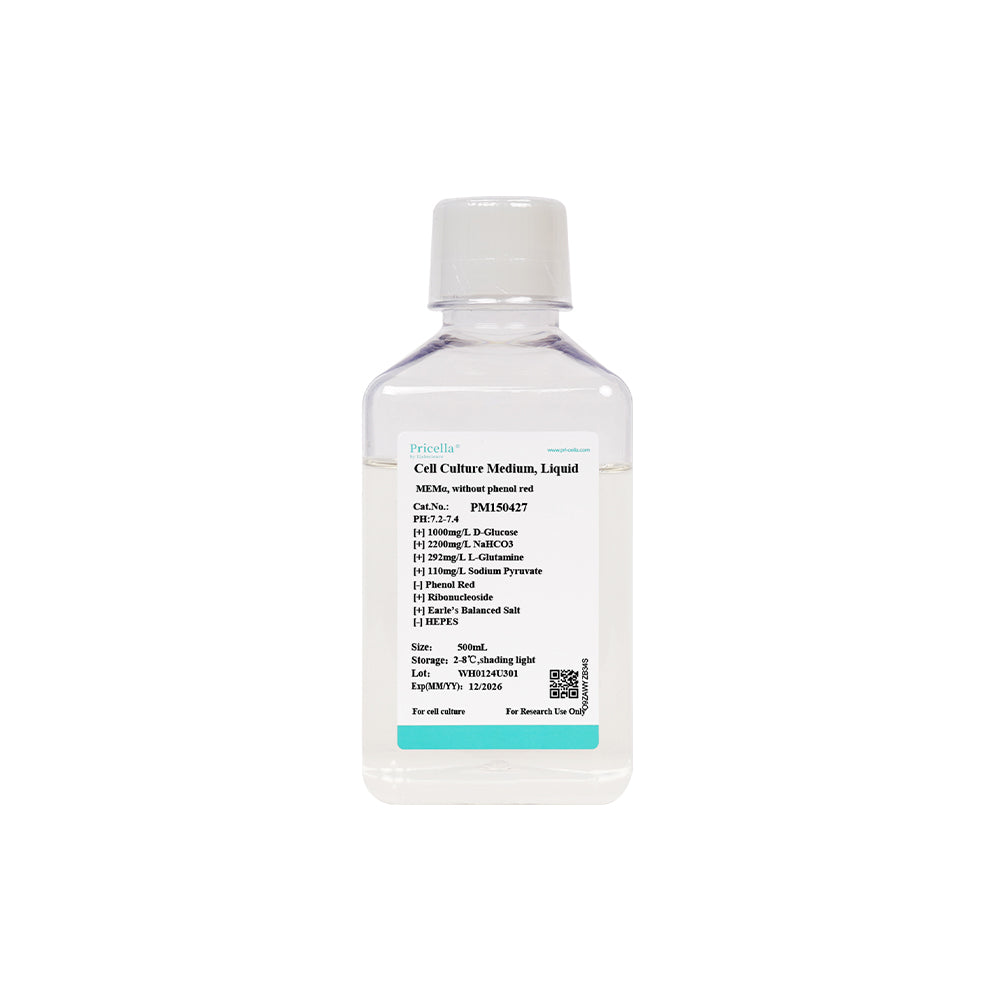 MEMα, without phenol red, 500mL
