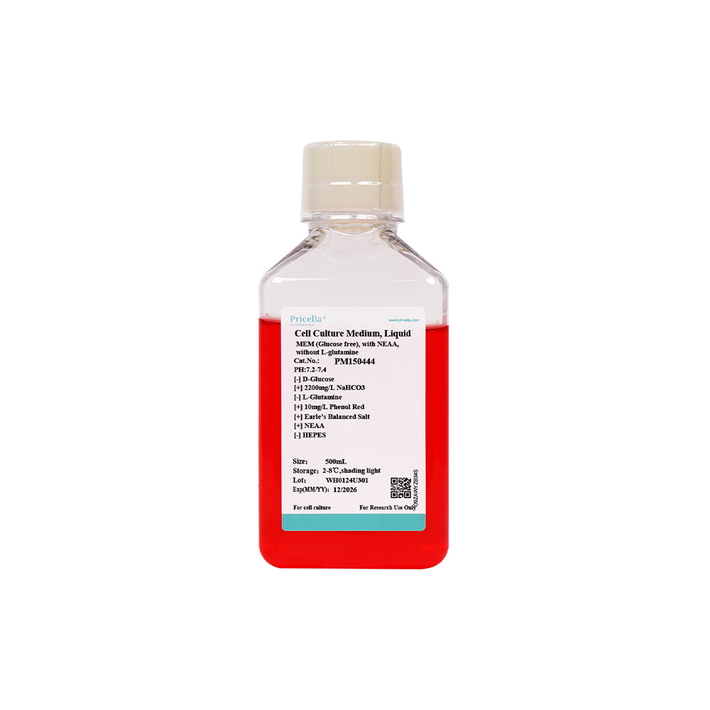MEM (Glucose free), with NEAA, without L-glutamine, 500mL