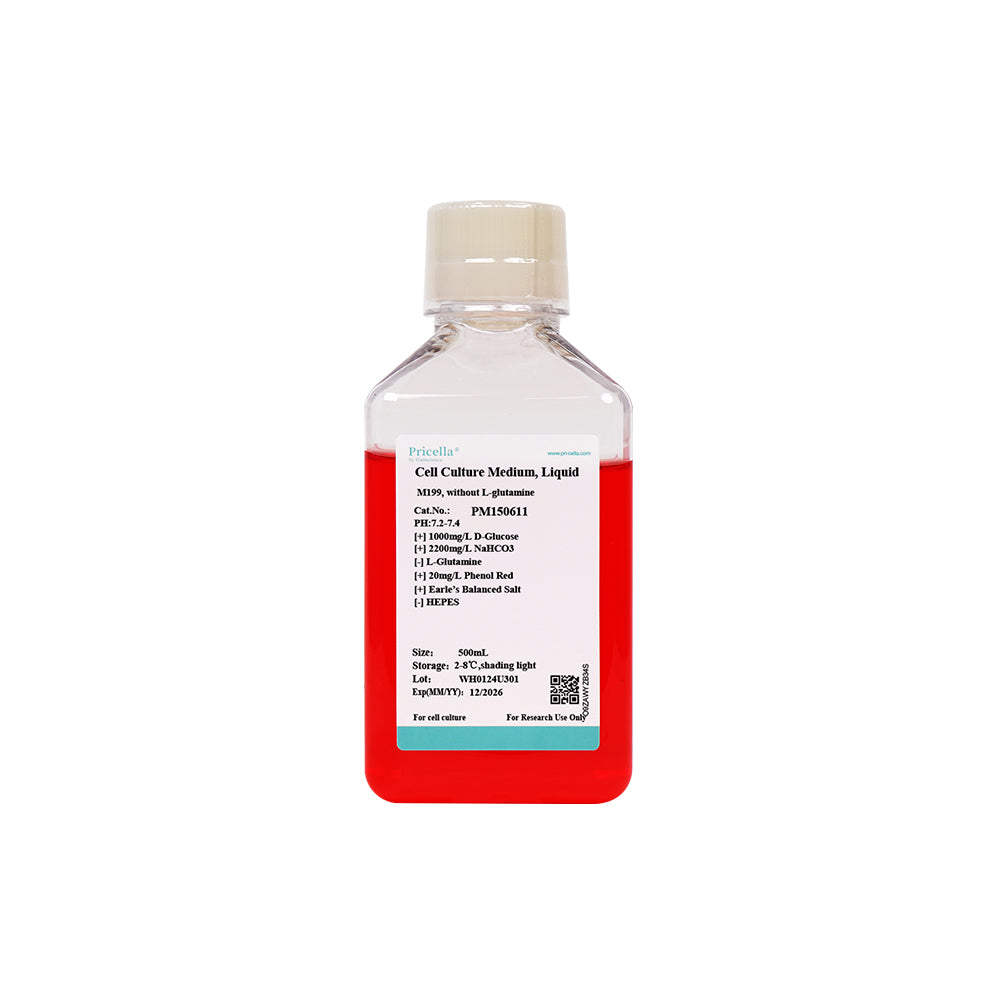 M199, without L-glutamine, 500mL