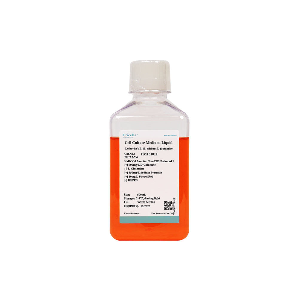 Leibovitz's L-15, without L-glutamine, 500mL