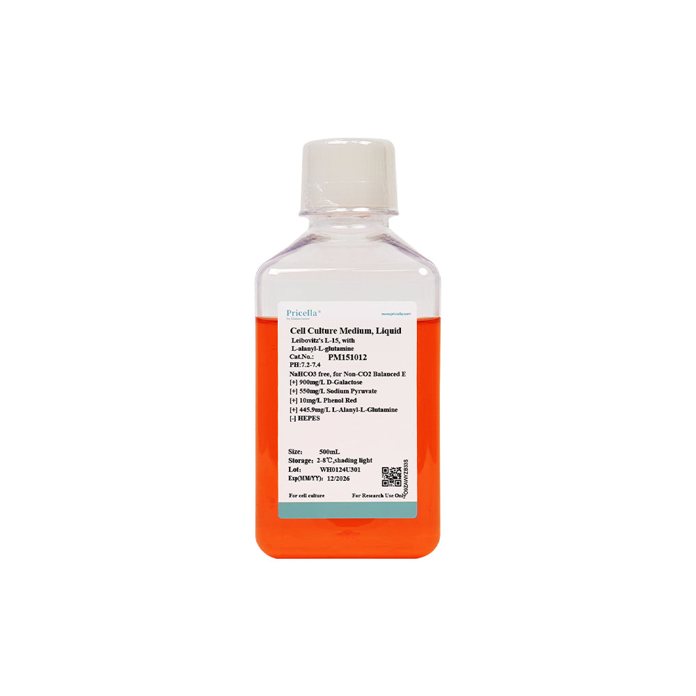 Leibovitz's L-15, with L-alanyl-L-glutamine, 500mL
