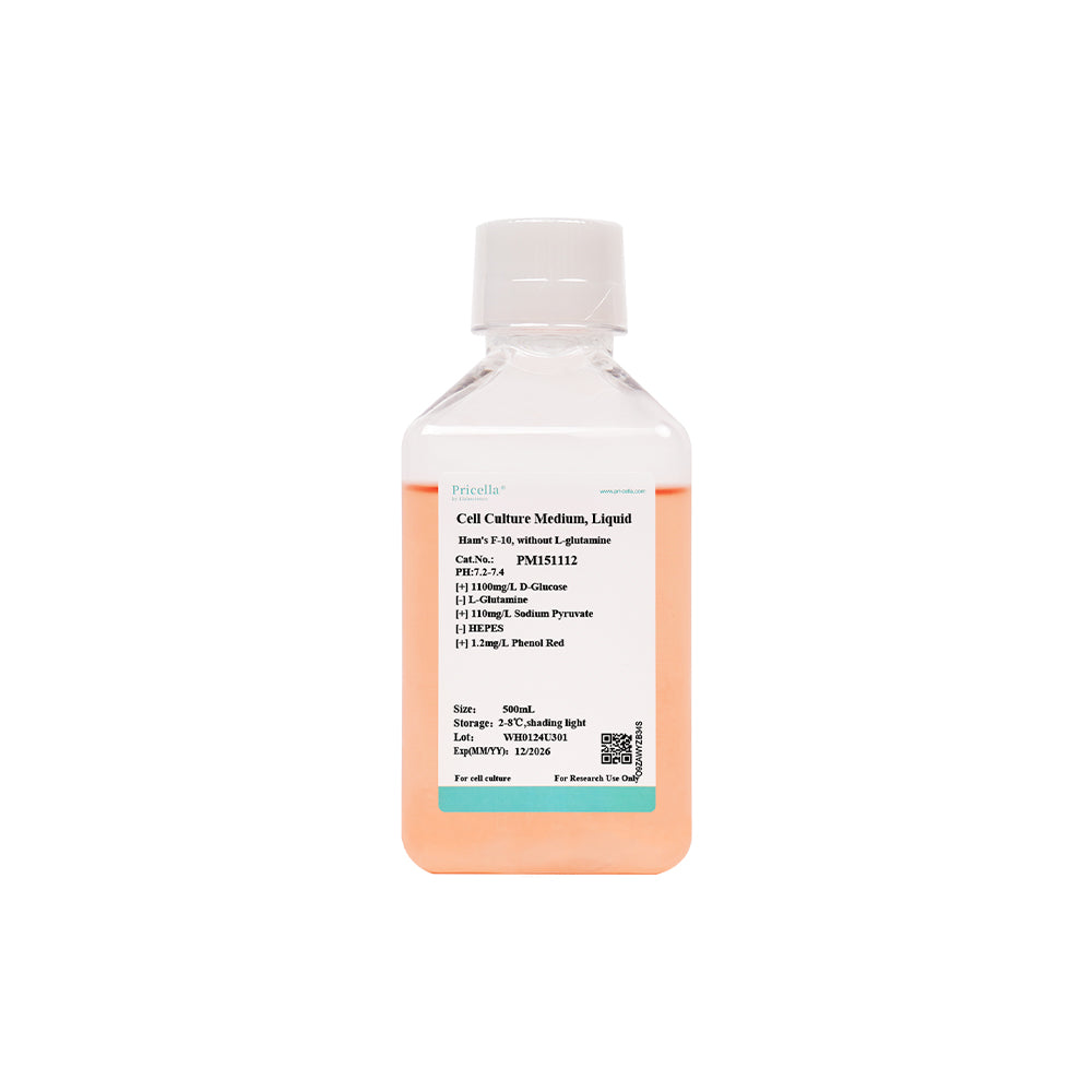 Ham's F-10, without L-glutamine, 500mL