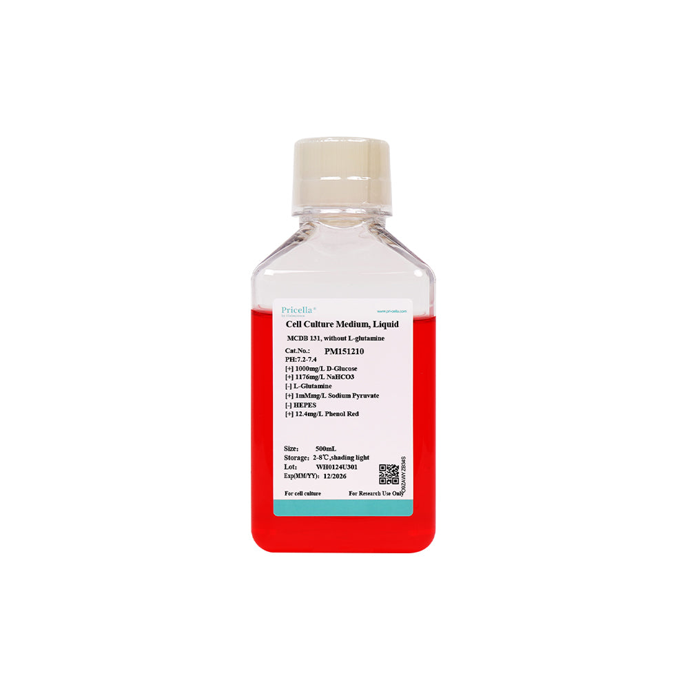 MCDB 131, without L-glutamine, 500mL