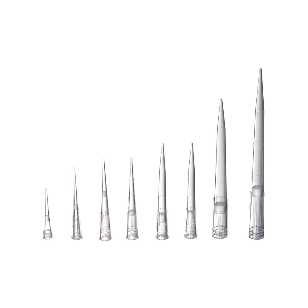 Pipette Micro Tips, 0.1～10 μl, Super low retention tips, Plastic rack packing, Natural Color, DNAse&RNAse Free, non-Sterile (ZEROTIP), 1920piece(s)/case