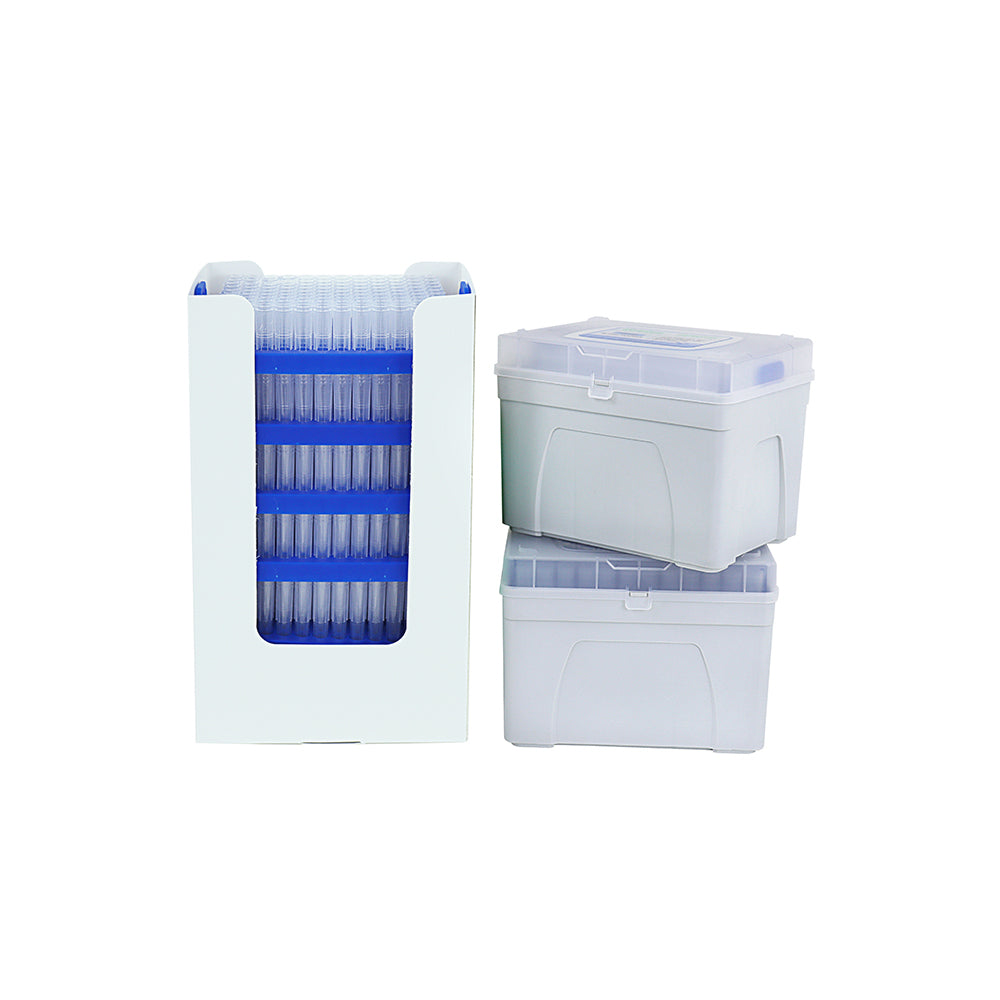 Pipet Micro Tips, 0.1-10 μl, Natural Color, DNase/RNase-Free, Pyrogen-Free, Non-Sterile, 10 layers Reload Packing