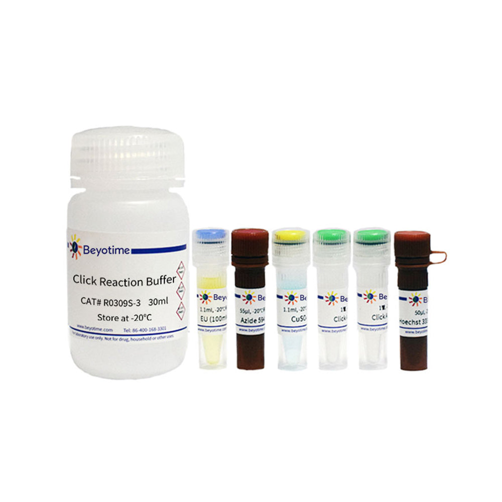 BeyoClick™ EU RNA 合成試劑盒（含 Alexa Fluor 594，50-500T）