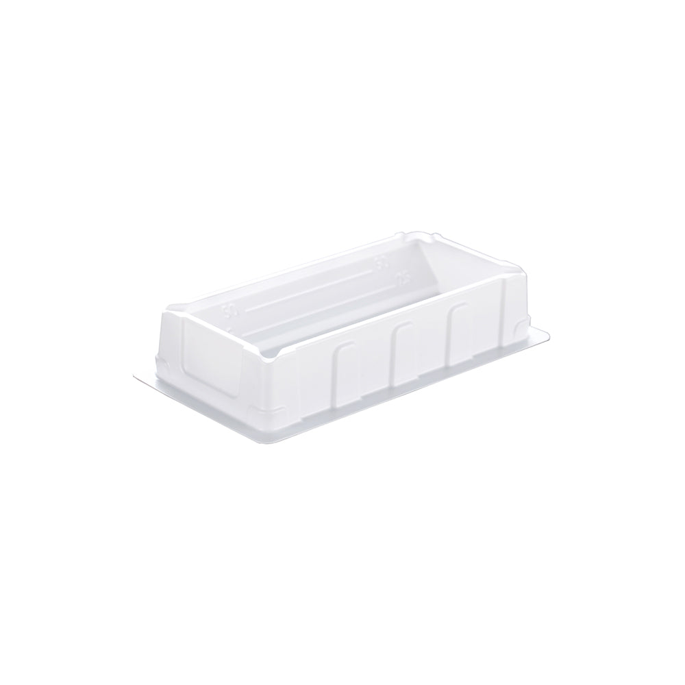 Reagent Reservoir, 50 mL, White, In bulk, non-Sterile, 100piece(s)/case