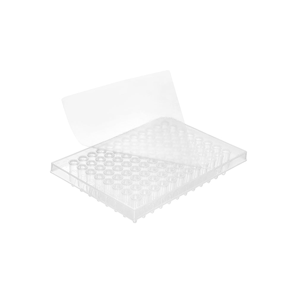 Sealing Film, High-transparency PP, 140*80 mm (L*W), good sealing, low evaporation, prevents cross-contamination of samples between wells, No autofluorescence, suitable for fluorescent quantitative PCR, 1000piece(s)/case