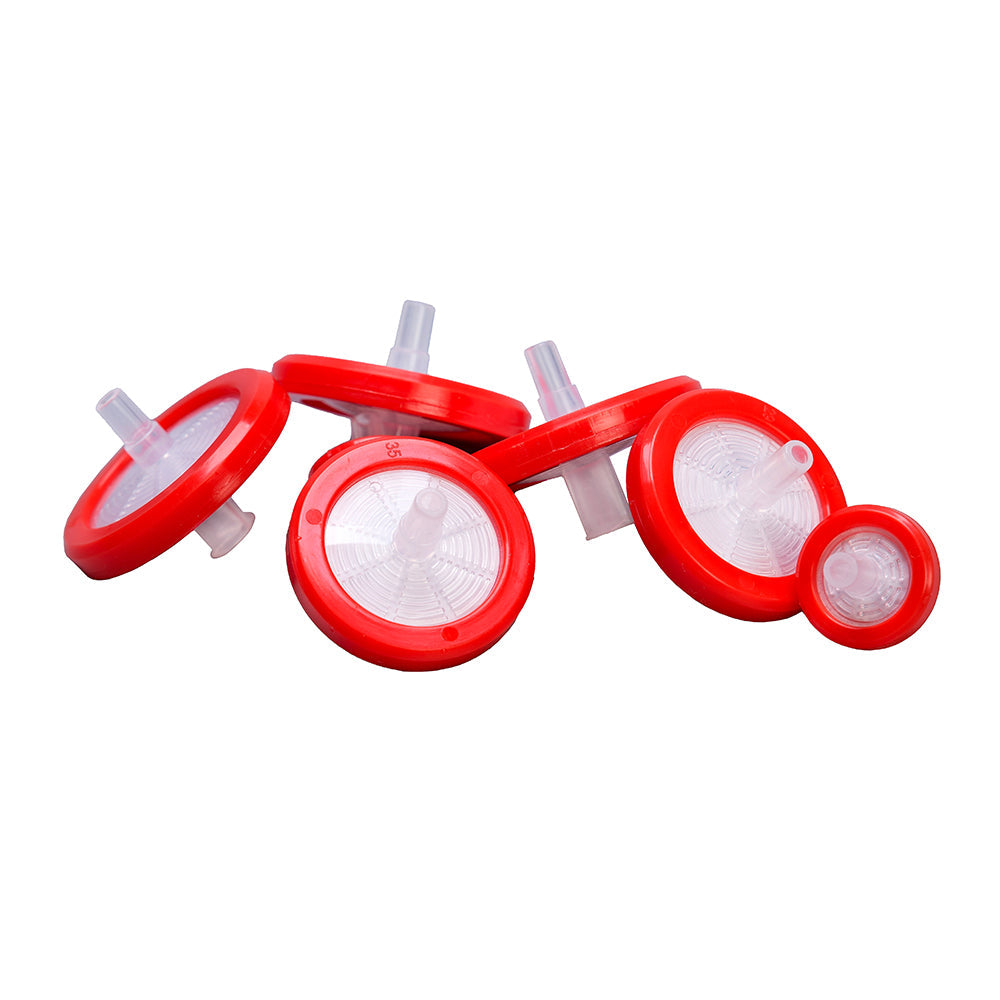 Syringe Driven Filters, 0.45 μm, 30 mm, CA membrane, Red, non-Sterile, 500piece(s)/case