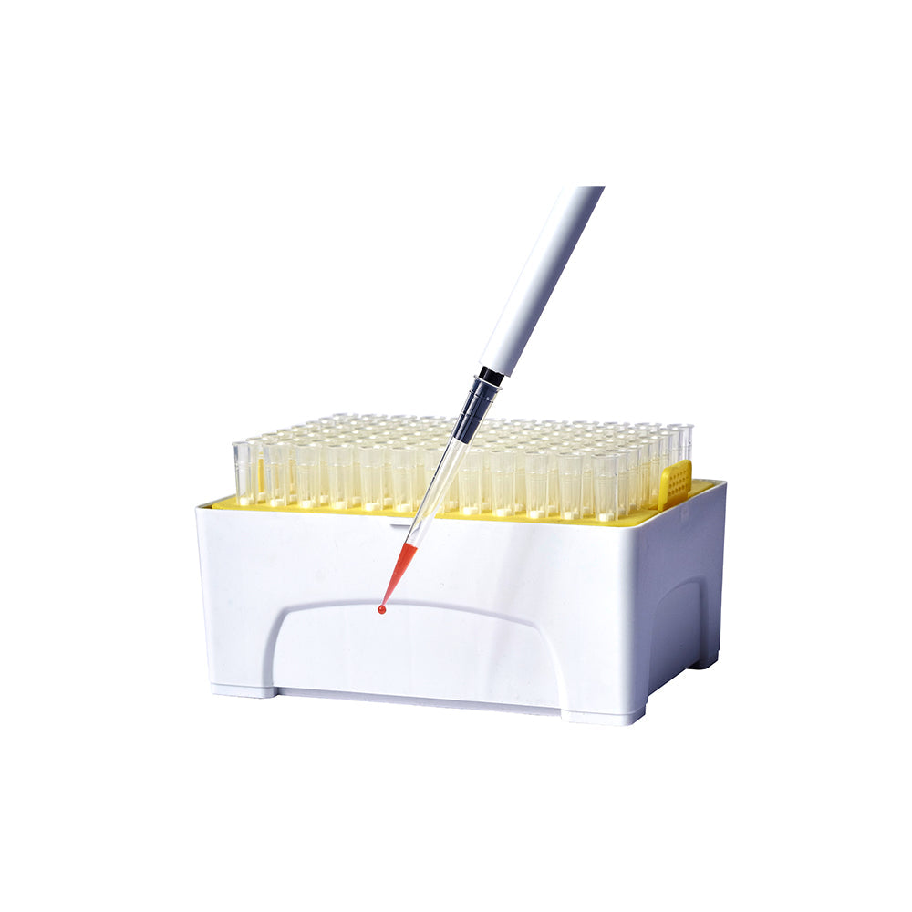 Pipette Micro Tips, 2～20 μl, Super low retention tips, Filter, plastic rack packing, Natural Color, DNAse&RNAse Free, non-Sterile（ZEROTIP), 1920piece(s)/case